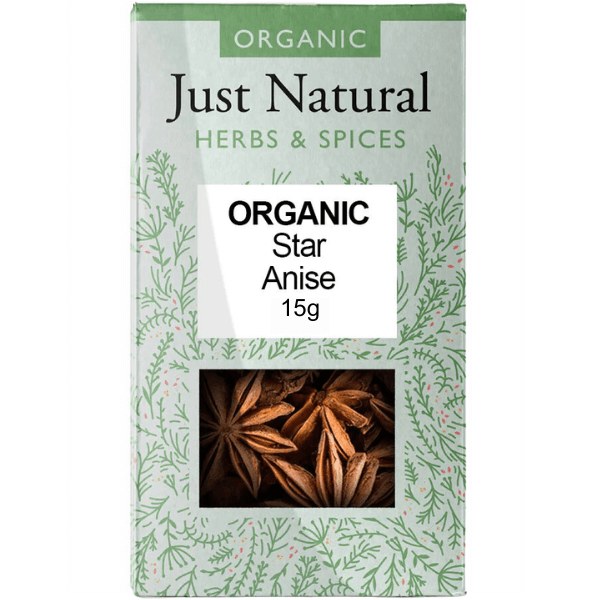 Picture of Just Natural Herbs Organic Star Anise - 15g